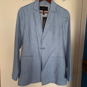 BCBGMAXAZRIA Linen Chambray Blazer new with tags